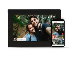 Hardware Supplier Display Digital Innovative LCD Photo Memory Frames Rotating Wireless Wifi Cloud Picture Digital Frame