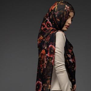 2026 New Muslim Modest <b>Print</b> Modal Hijab Custom Logo Shawl Customizable Soft <b>Islamic</b> Fashion Comfortable Stretchy - Product Image 2