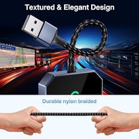 Dongle CarPlay USB universel OEM ODM avec WiFi et Bluetooth intégrés pour les téléphones Apple Android Support Siri universel pour voiture