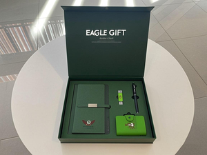 Nhà Máy Bán Hàng Trực Tiếp Biểu Tượng Tùy Chỉnh Bộ Quà Tặng PU Nhật Ký Máy Tính Xách Tay Với Bút Và Thẻ Túi Và USB - Product Image 4