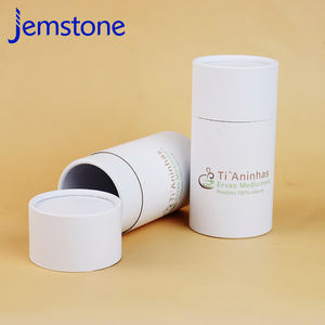 Caja de Embalaje de Cartón Kraft en Forma de Cilindro para Cápsulas de Gel Herbales y Alimentos Reciclables, Diseño Personalizado, Envase de Tubo de Papel para Proteína en Polvo - Product Image 4