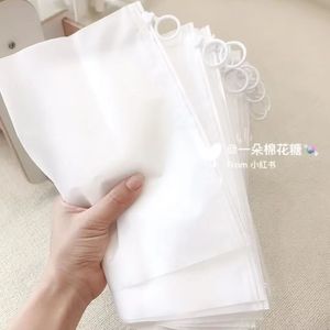Sangle d'emballage givrée à languette, sac d'emballage pour sous-vêtements, sac de rangement cosmétique transparent épaissi, sac pour articles ménagers - Product Image 1