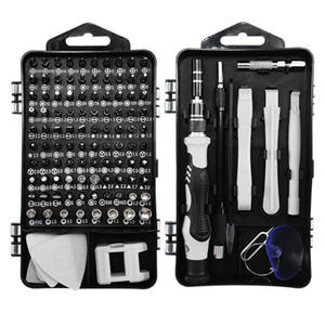 Juego de destornilladores para reparación de teléfonos móviles 115 en 1, de acero al cromo vanadio, kit de herramientas para relojes y computadoras, para reparación de dispositivos electrónicos. - Product Image 5