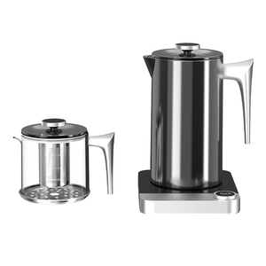 Bollitore Elettrico Turco Hotsy in Acciaio Inox SKD 2.9L, <span class=keywords><strong>Teiera</strong></span> in Vetro <span class=keywords><strong>con</strong></span> <span class=keywords><strong>Infusore</strong></span>, Set per Preparazione Tè - Product Image 4