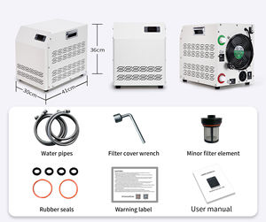 IJsbadmachine 1/3pk 460W Professionele Kleine Waterkoeler Afstandsbediening <span class=keywords><strong>Mini</strong></span> Compressor R290 Filterpomp RVS - Product Image 3