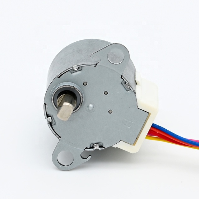 PM Geared 5V/12V/24V Mini Step Motor 24byj48 12v Stepper Motor Micro Stepper Motor with Gear Box for air Conditioner