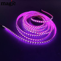 96 LED/M CS8812 12V RGBW RGB + 3000K 4000K 6000K Pixel Contrôle Individuel Ligne de Données de Sauvegarde Smart IC Adressable LED Strip