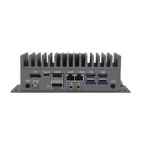 PC Box Embedded Tanpa Kipas Tipe-C Quad 4K 2.5GbE 4 USB 3.2 Gen2 PD 8 Port COM (RS232/RS422/RS485) 8 GPIO  Asal Cina