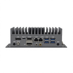 <span class=keywords><strong>PC</strong></span> Box Fanless Embarqué /DP Type-C Quad 4K 2.5GbE <span class=keywords><strong>4</strong></span> USB 3.2 Gen2 PD Ports COM (RS232/RS422/RS485) 8 GPIO Tactile Origine Chine - Product Image 1
