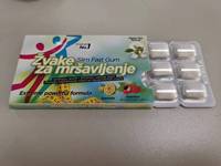 Chewing-gum minceur à la menthe Garciania Complément alimentaire pour la perte de poids Certifié Halal OEM disponible Disponible en vrac Boîte Bouteille Sac