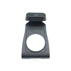 ที่ชาร์จโทรศัพท์มือถือในรถยนต์แบบไร้สายมาตรฐานสำหรับวอลโว่ XC60 S60 V60 XC90 <span class=keywords><strong>V90</strong></span>ที่ยึดโทรศัพท์ที่ชาร์จไร้สาย2018-2020 - Product Image 2