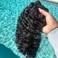 Paquets de cheveux bruts vietnamiens doublement étirés Vendeur en gros de cheveux humains de temple indien Paquets de cheveux vierges bruts à cuticule alignée