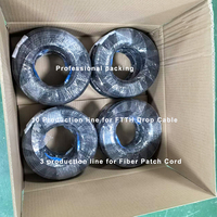 Kabel Patch SC Drop FTTH SC UPC-SC UPC 1 Core 100M Untuk Penggunaan Luar Ruangan Bersertifikasi CE/ROHS/ISO9001 Dengan Selubung LSZH/PVC