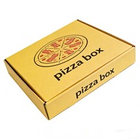 Boîte à pizza en papier imprimée personnalisée de 8/10/12/16 pouces avec votre logo, vente en gros, emballage à emporter, boîte à pizza encre de soja, offre spéciale