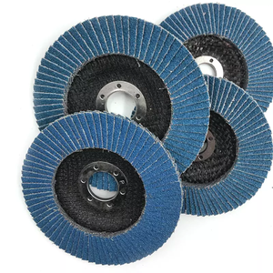 All'ingrosso disco abrasivo a disco con aletta curva di zirconio di alta qualità per la macinazione di metallo e acciaio inox con campione gratuito - Product Image 2