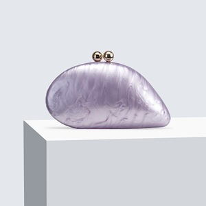 Women's Fashionable Geometric Pattern Evening Bag Single Shoulder <b>Cross</b>-Body Wedding Clutch <b>Chain</b> for Foreign Trade Tanjing - Product Image 6