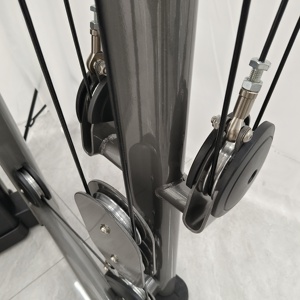 Equipo de Gimnasio Ajustable de Acero <span class=keywords><strong>para</strong></span> Ejercicios de <span class=keywords><strong>Espalda</strong></span> y Brazos, Mini Cargador de Poleas, Venta Directa de Fábrica - Product Image 4