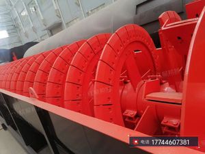郑州工厂螺旋分级机对矿砂的分流、脱泥、脱水效果良好。 - Product Image 2