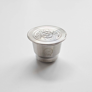 Capsules de café réutilisables en acier inoxydable prêtes à être expédiées, compatibles avec <span class=keywords><strong>Nespresso</strong></span>, 15 ml, capsules de café vides - Product Image 4