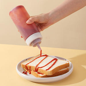 Pointed Nozzle <b>Squeeze</b> <b>Bottle</b> Sauce Dispenser <b>Plastic</b> Multi Functional Leak Proof For Salad Dressing Oil Storage Small Medium - Product Image 1