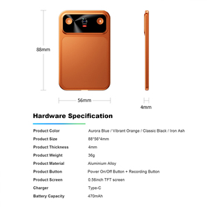 Grabadora de Voz Inteligente con IA de 16 GB, Grabadora Digital Inteligente, ChatGPT, Tomador de Notas, Traducción de Voz a Texto, Dispositivo de Grabación de Reuniones - Product Image 6