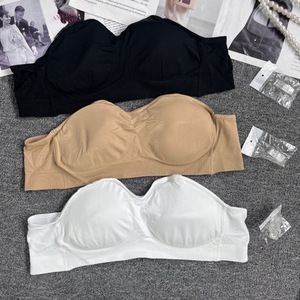 Soutien-gorge <span class=keywords><strong>tube</strong></span> sans fil grande taille pour femme, style européen/américain, dos nu, pour le commerce transfrontalier - Product Image 3