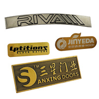 Panneaux personnalisés en acier inoxydable Plaques d'identification en aluminium pour décoration intérieure en métal Plaques Lettres Panneaux en aluminium