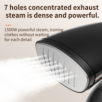 Défroisseur Vapeur Portable avec Grande Réservoir d'Eau et Protection d'Arrêt Automatique pour Vêtements, Idéal Maison et Voyage