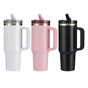 كأس غطاء من القش المقاوم للصدأ المعزول بطباعة مخصصة مانعة للتسرب بسعر المصنع - Product Image 4