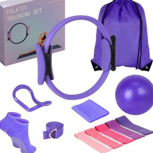Ensemble de <span class=keywords><strong>Pilates</strong></span> Magic Circle pour le fitness des fessiers, en EVA écologique, pour l'exercice à domicile, 13 pièces, accessoires de yoga et <span class=keywords><strong>Pilates</strong></span> personnalisables, vente chaude - Product Image 1