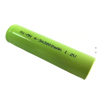 Baterai NiMH 17670 4/3A 1.2V 3800mAh. Cocok untuk perangkat dengan kebutuhan drainase tinggi. Tersedia juga dalam kapasitas 3700mAh, 3600mAh, dan 3500mAh.