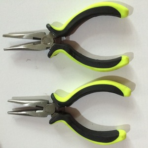 คีมปากแหลมขนาดเล็ก 4.5 นิ้ว เหล็กโครเมี่ยมวาเนเดียม ปากเรียบ เครื่องมือใช้ในบ้าน - Product Image 1