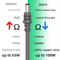 Cable de Carga Tipo C para Starlink Mini con Conector Impermeable para Antena Satelital Starlink Mini 2M/3M/5M