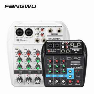 Easy To Use Input Stereo Best Small With Effects Mini Usb Mixer Console - Product Image 1