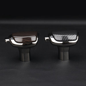Pomo de palanca de cambios de fibra de carbono, negro mate, cromado, ergonómico, para Mazda CX5 CX4 Axela Atenza, transmisión automática - Product Image 2