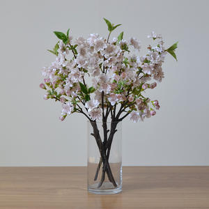 Flores de Cerezo Artificiales al por Mayor IJ047, Flores de Cerezo Artificiales Realistas para Decoración de Bodas y Fiestas en el Hogar - Product Image 2