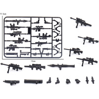 Vente en gros de mini-armes, équipements de guerre, kits de construction en vrac, briques, blocs de construction, jouets, accessoires personnalisés