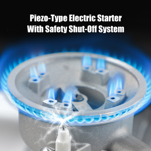 Homful xách tay tự động đánh lửa bếp xách tay butan cắm trại ngoài trời Bếp <span class=keywords><strong>gas</strong></span> với hộp đựng - Product Image 4