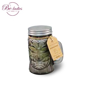 Fashion Decoration Glass <strong>Gift</strong> <strong>Set</strong> Mason Jar Scented Soya <strong>Candles</strong> - Product Image 4