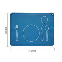 Set de table en silicone LifeTop pour tout-petits et bébés - Set de table antidérapant pour enfants pour restaurants et tables à manger
