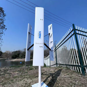 Éolienne à axe vertical 20 kW 10 kW 15 kW à faible vitesse de démarrage, 24 V 48 V 96 V 220 V, énergie éolienne pour la maison - Product Image 4