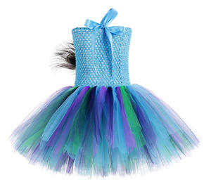 Vestito Tutu Unicorno con Luci LED <span class=keywords><strong>per</strong></span> Bambine, Costume da Principessa <span class=keywords><strong>per</strong></span> Halloween Ispirato a <span class=keywords><strong>Film</strong></span> e Serie TV - Product Image 4