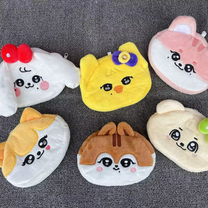 Design personalizzato kpop anime portamonete con cerniera porta chiavi WONYONG Pouch portafoglio peluche regalo - Product Image 3