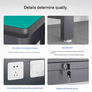 Operations Quality Inspection Table Toolbox Workbench para Mecânico Heavy-Duty Anti-Static Workbench para Workshop Laboratory - Product Image 4
