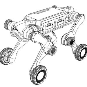 M20pro thiết kế thông minh Robot chó đa chức năng kiểm tra điện tử Robot Chó Đồng hành Robot - Product Image 6