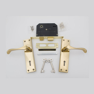 Poignée de porte <span class=keywords><strong>doré</strong></span> de haute qualité 419 <span class=keywords><strong>Victoria</strong></span> 2,5 pouces - Product Image 5