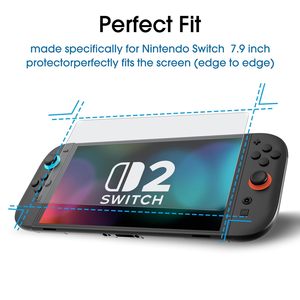 Venta al por mayor de fábrica Protector de pantalla a prueba de golpes Consola de juegos Película de vidrio <span class=keywords><strong>templado</strong></span> transparente para Nintendo <span class=keywords><strong>Switch</strong></span> Lite <span class=keywords><strong>Oled</strong></span> <span class=keywords><strong>Switch</strong></span> 2 - Product Image 2