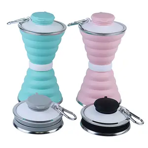 Ý tưởng sản phẩm mới 2023 chai nước ngoài trời sáng tạo Silicone ráp chai nước