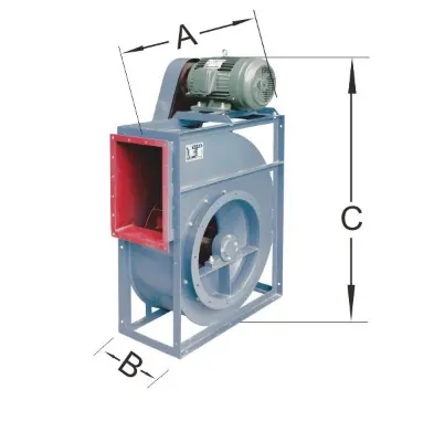 YUTON FMT-E Collecte de Poussière Extracteur Ventilateur