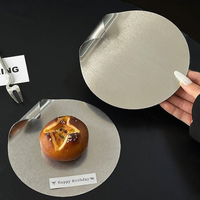 Nouveau Plateau Rond 2026 pour Café, Gâteaux et Desserts – Vaisselle de Table Occidentale pour Thé et Collations